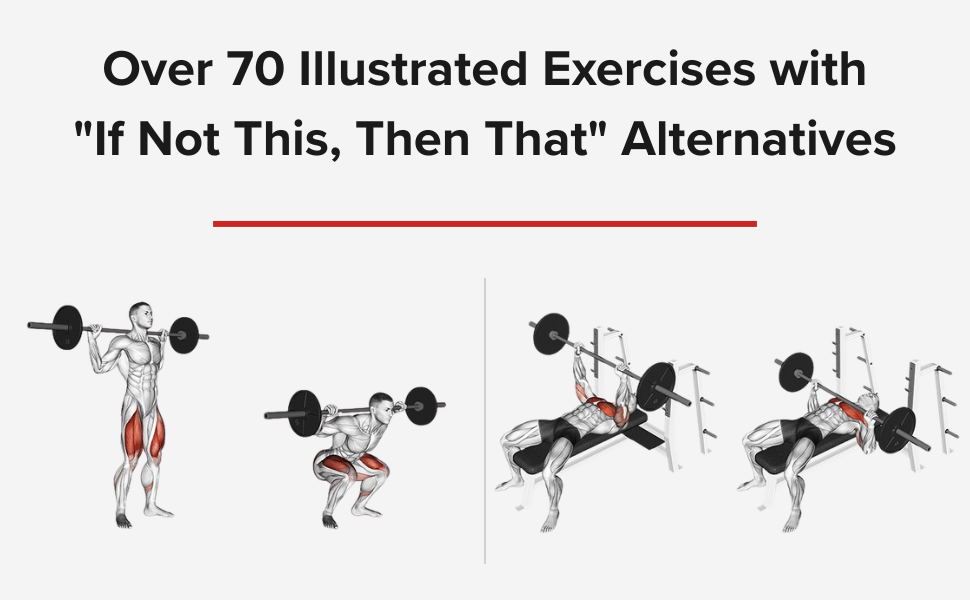 Over 70 illustrated exercises